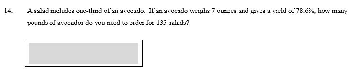 Need help checking my answer... I got 945oz. Is