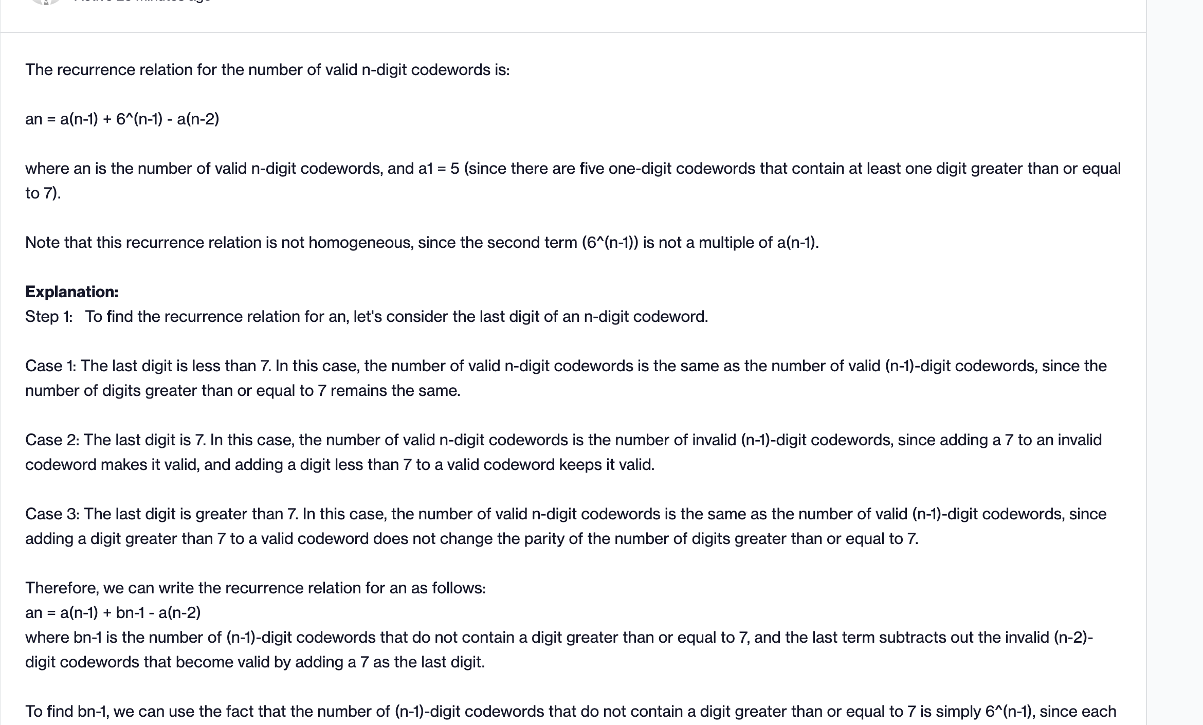 Discrete structures I have provided the question