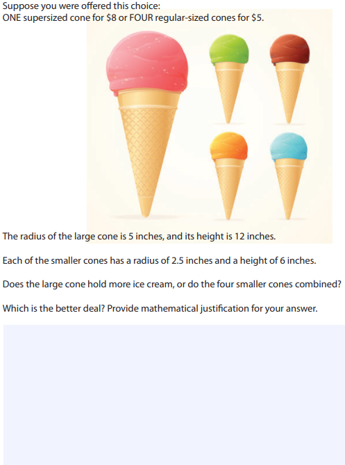 Suppose you were offered this choice: ONE