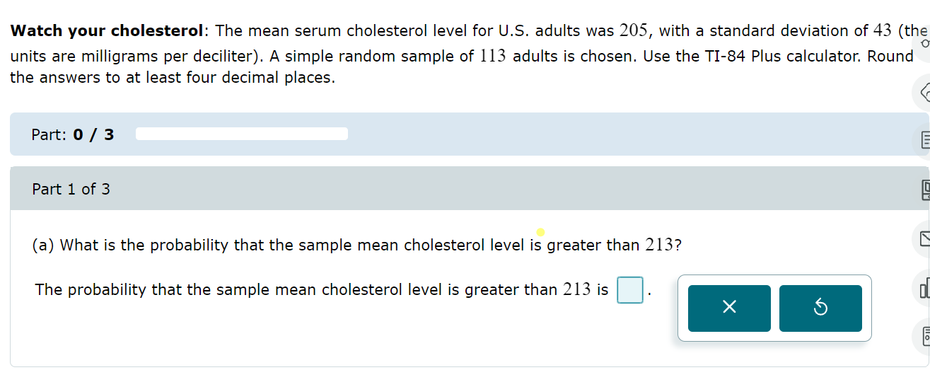 (a) What is the probability that the sample mean
