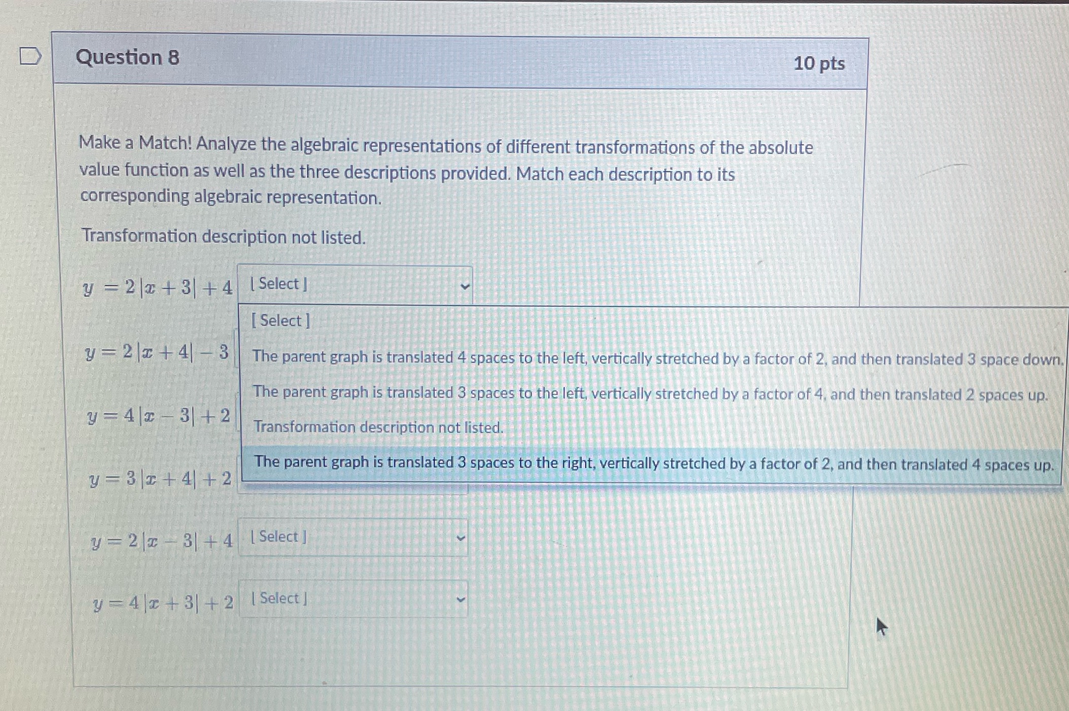Need help on all 6 questions All multiple choice
