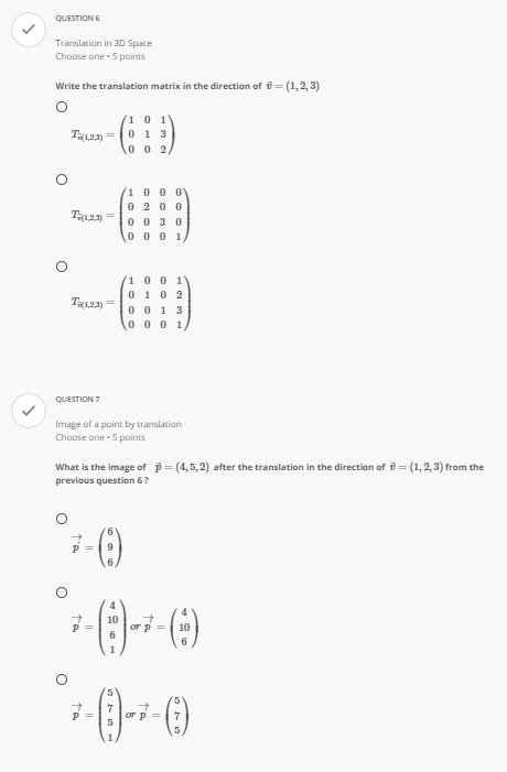 Please assist with all of these, some of them are