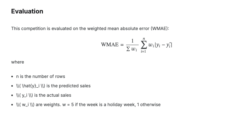 Objective Predict the weekly sales for the