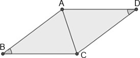 Can the two triangles be proven congruent by SAS?