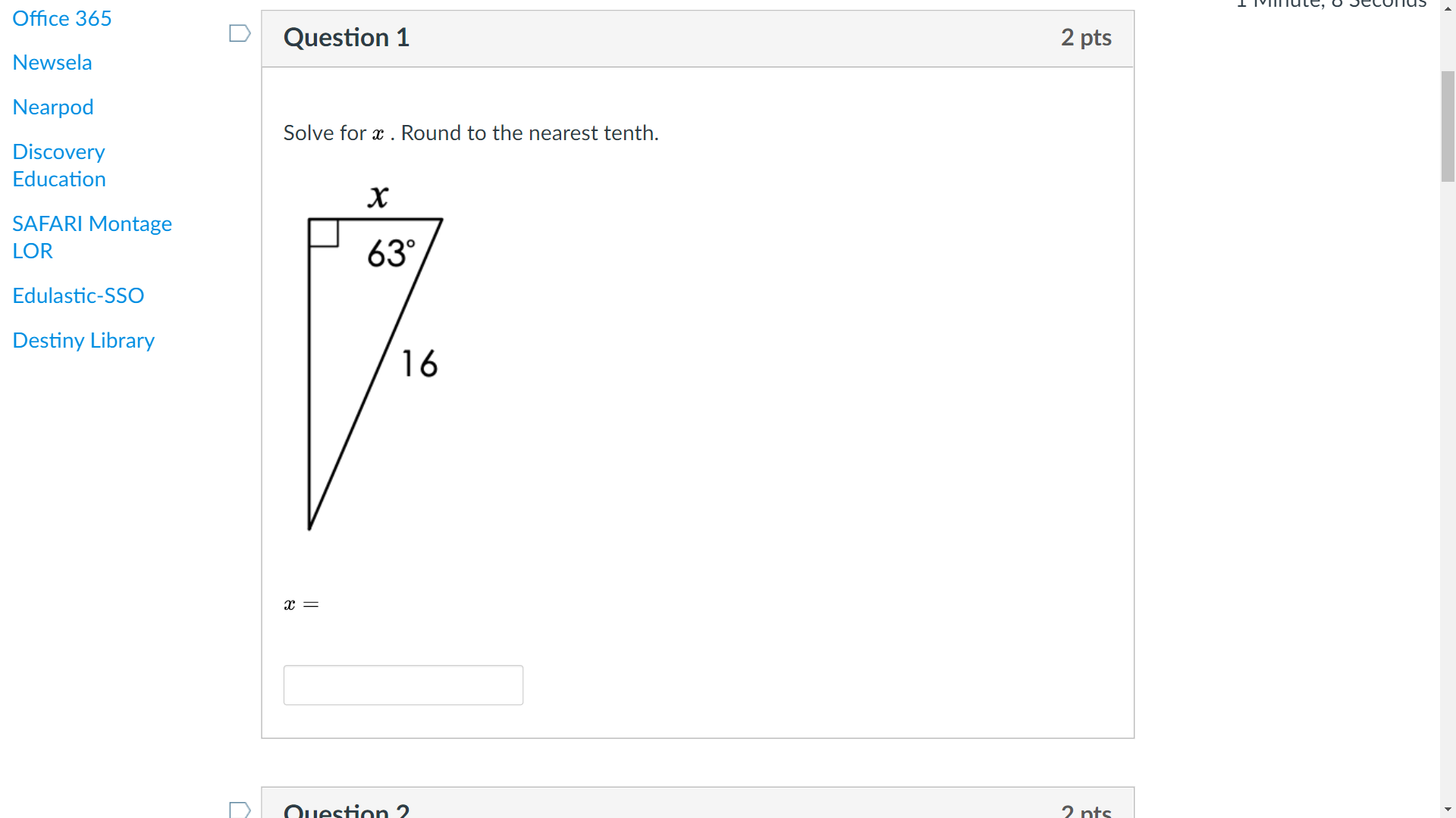 i need help Office 365 D Question 1 2 pts Newsela
