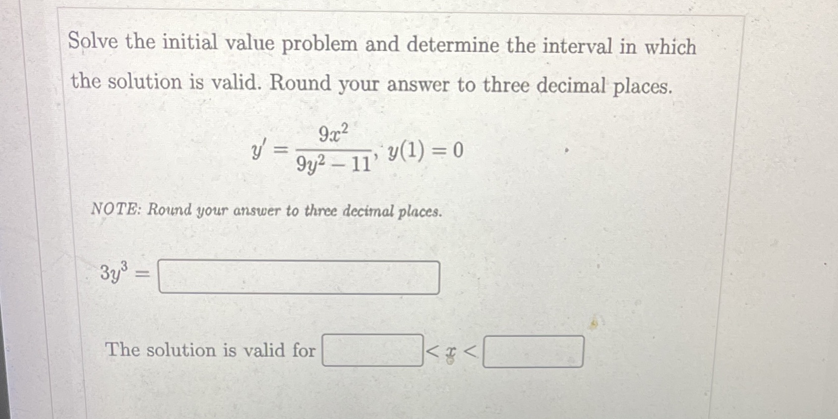 Please be clear Solve the initial value problem