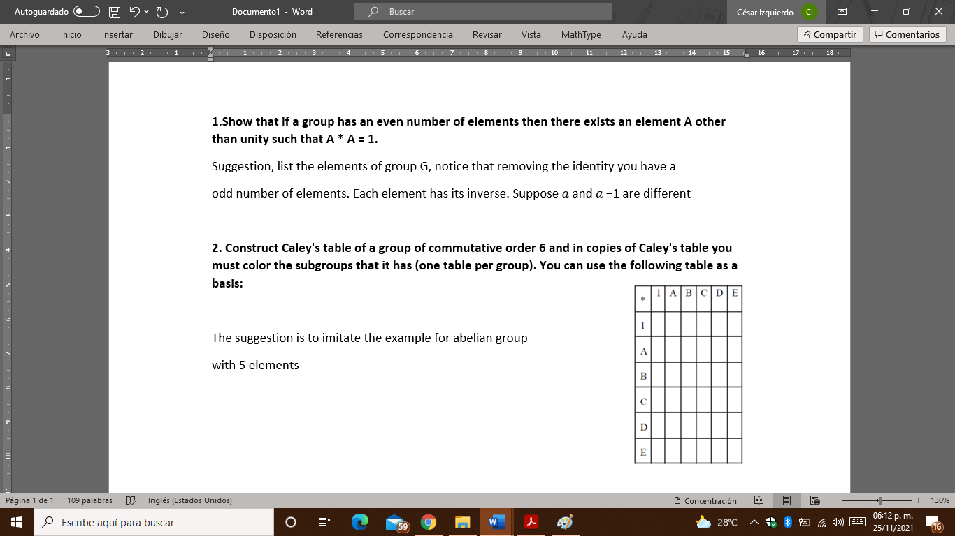 Hi it is about abstract algebra Documentul -