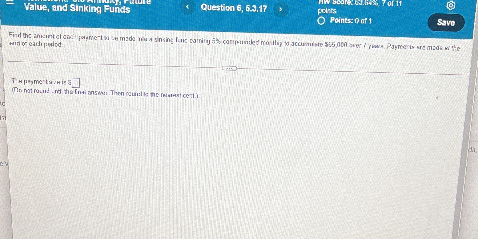 Need help with my homework HWY Score: 63.64%, 7