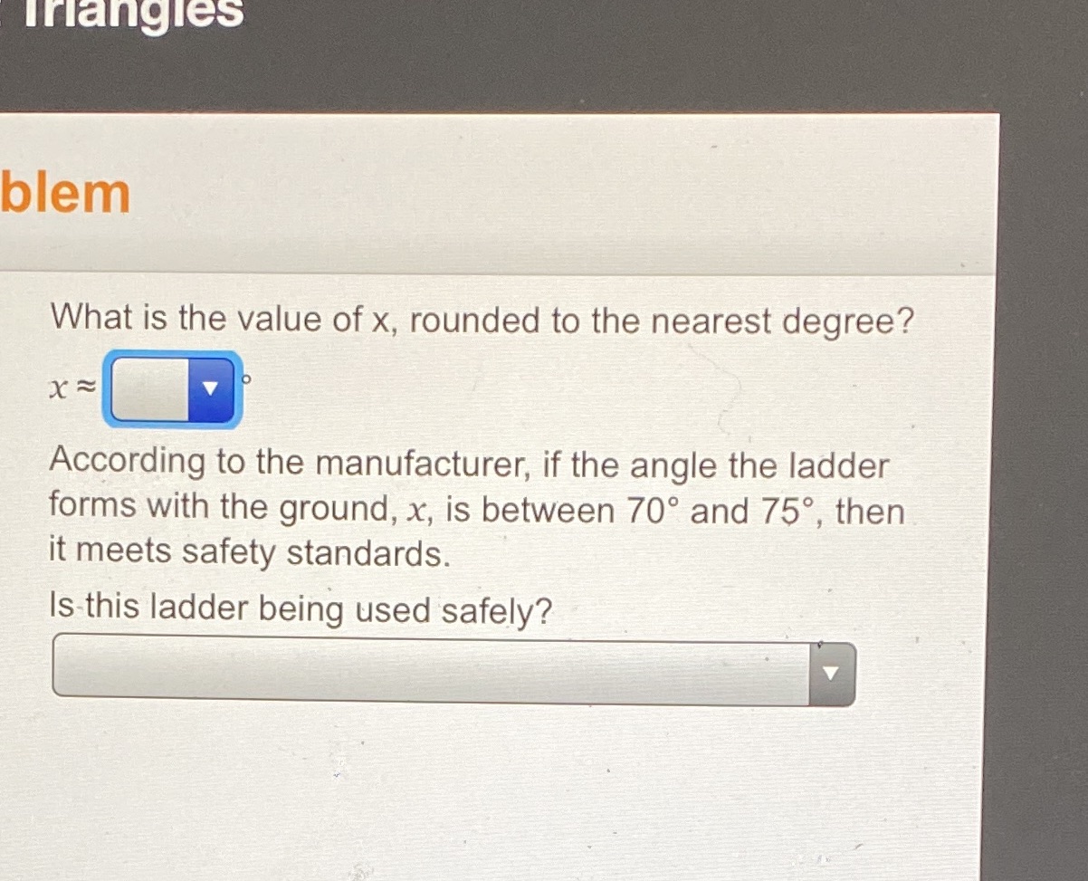 I don't know how to do it blem What is the value