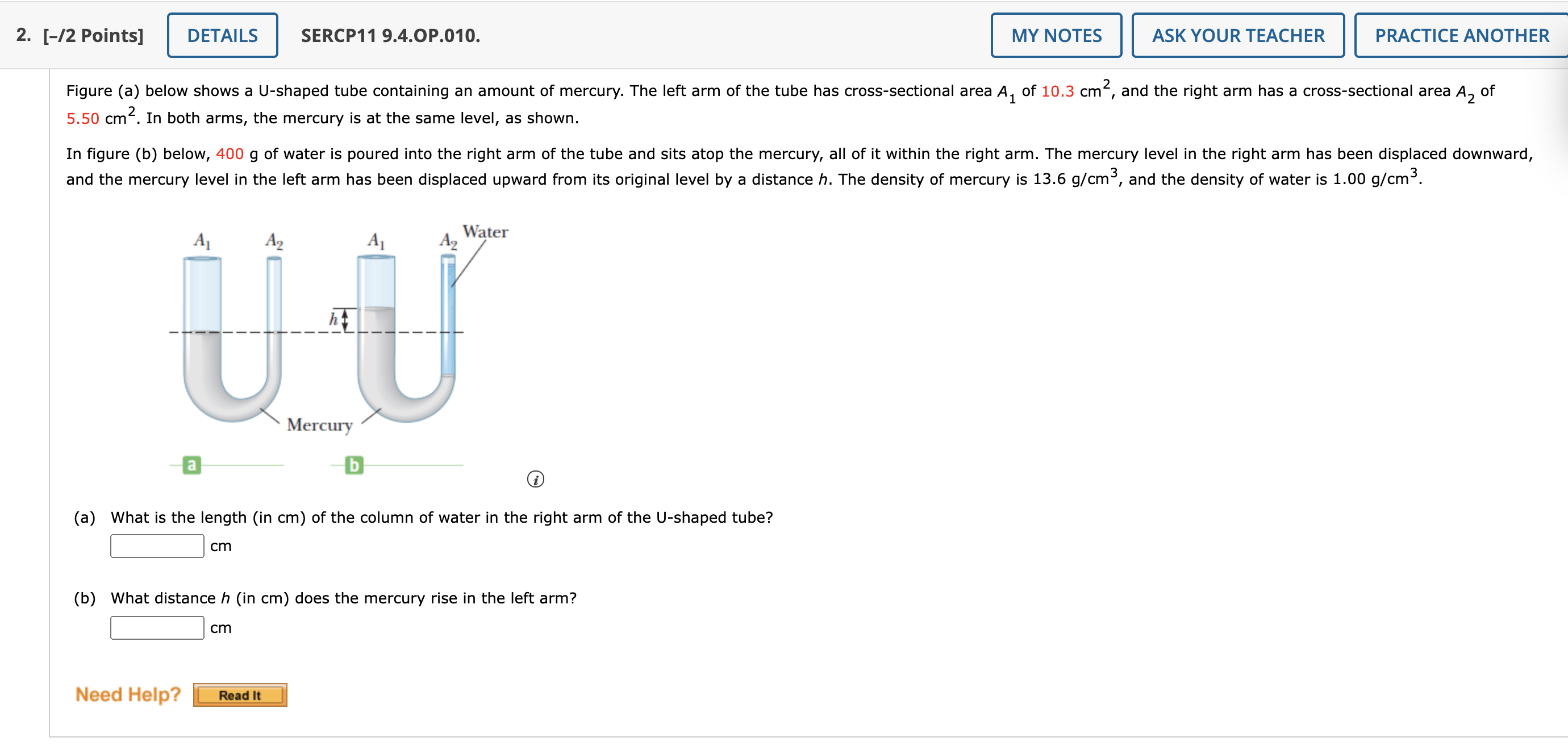 please show all work! 1. [-/2 Points] DETAILS