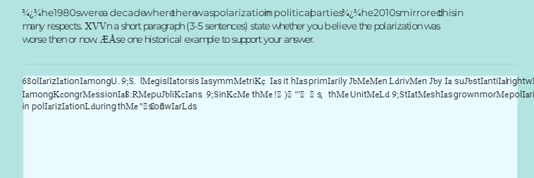 34the1980swerea decadewhereherevaspolarization