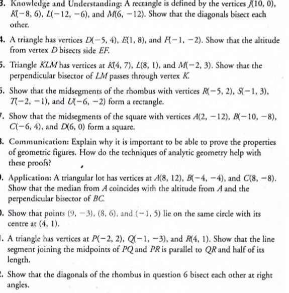 math grade 10 Geometry 3. Knowledge and