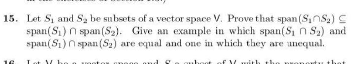 please explain it with steps 15. Let S, and S2 be