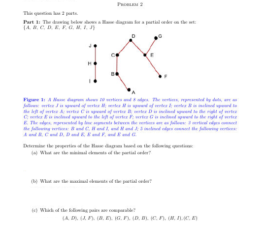 PROBLEM 2 This question has 2 parts. Part 1: The