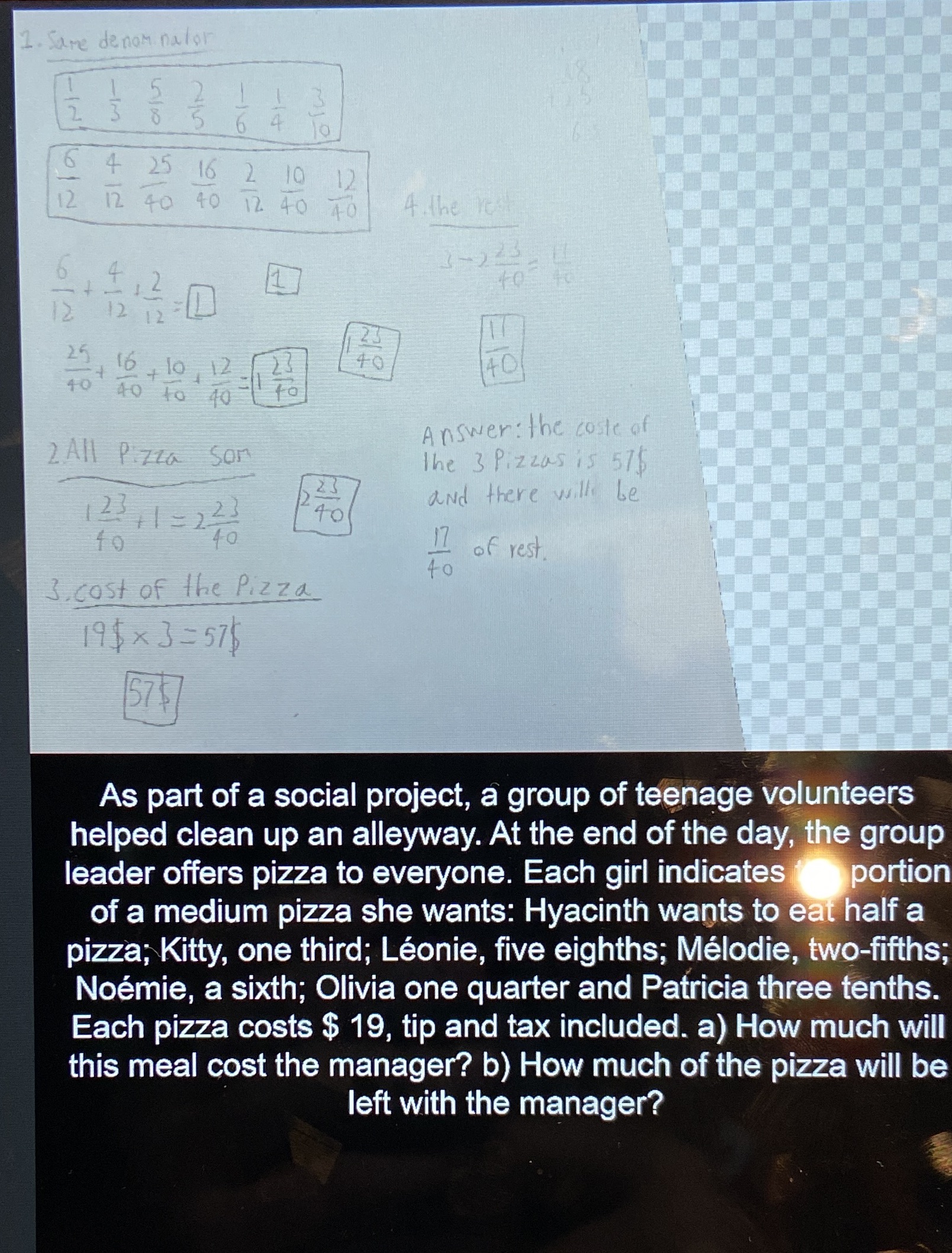 Is this the good answer? Sorry I'm bad at English