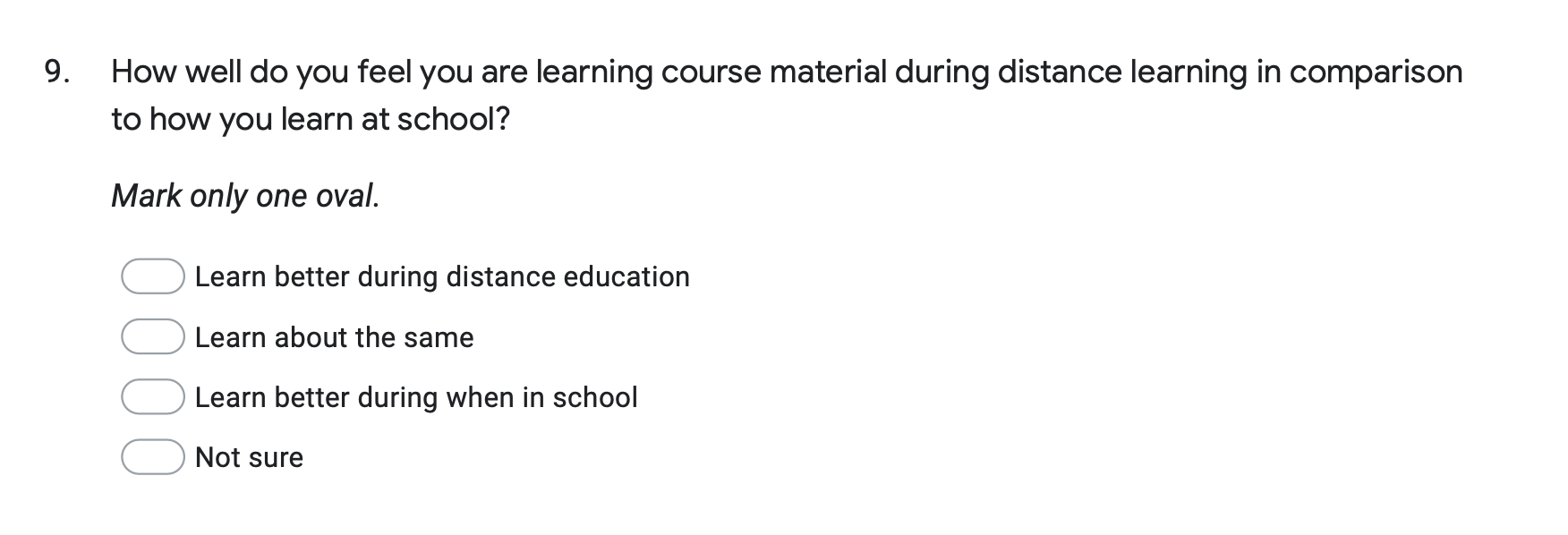 Data Management 5. Choose a different variable