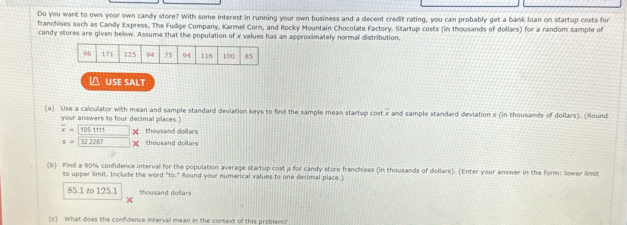 State Do you want to own your own candy store?