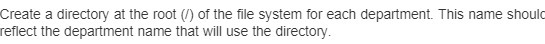 Create a directory at the root (/) of the file