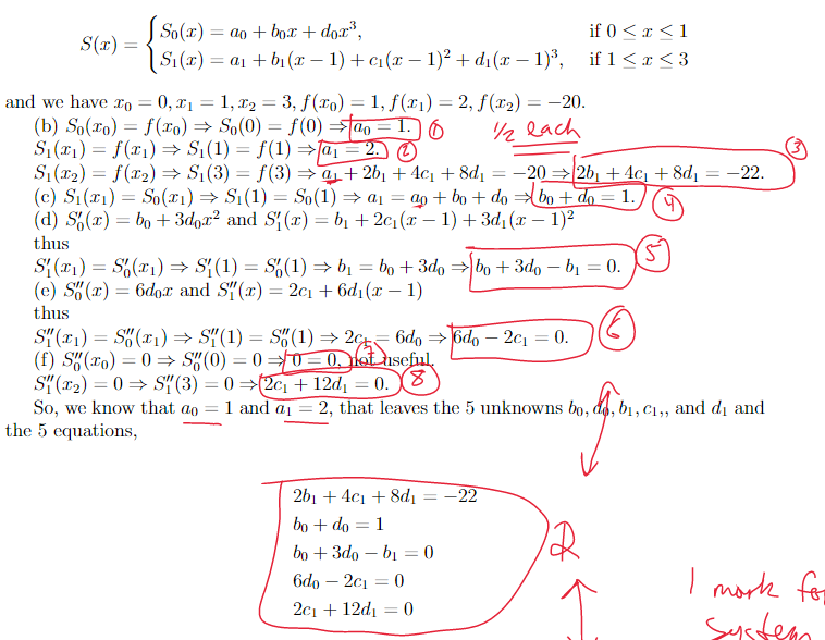 Consider the piecewise cubic polynomial So(x) = 2