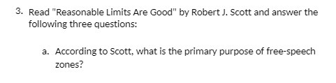 3. Read "Reasonable Limits Are Good" by Robert J.