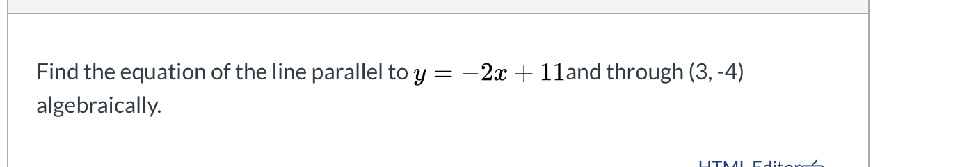 answer this please Find the equation of the line