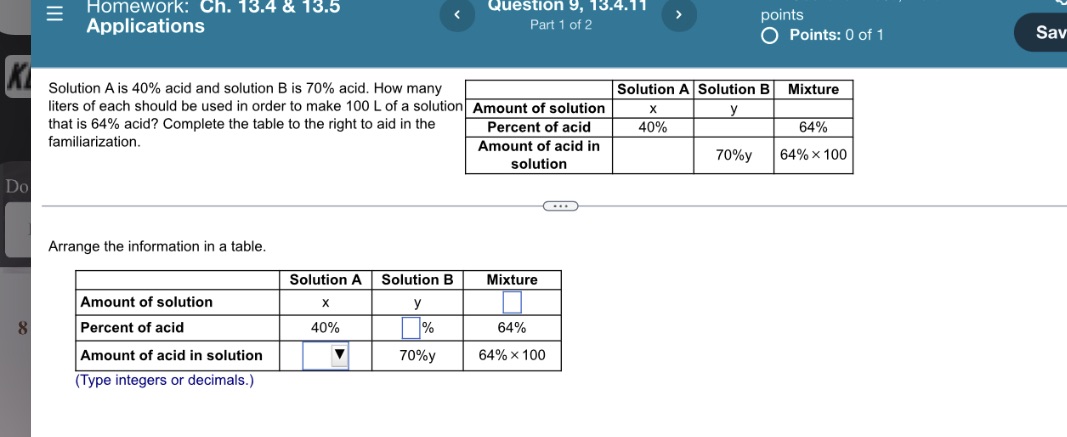 E Homework: Ch. 13.4 & 13.5 < Question 9, 13.4.11
