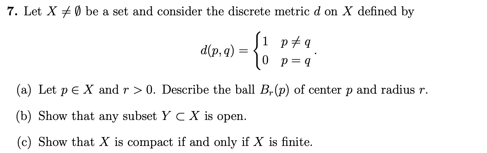 modern analysis. piecewise function with discrete