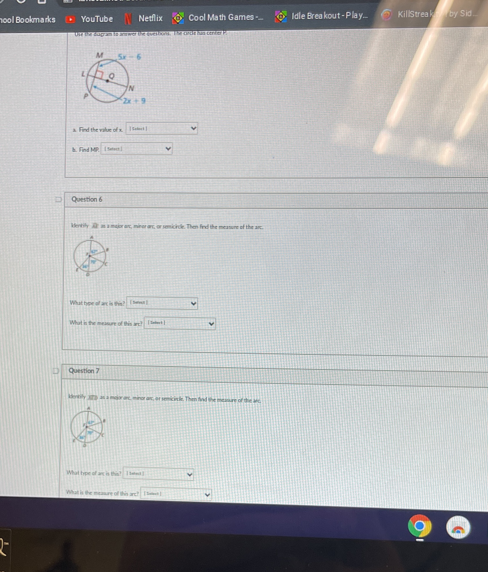 oo| Bookmarks YouTube Netflix @ Cool Math Games