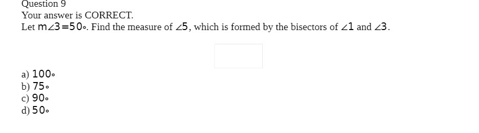 Question 9 Your answer is CORRECT. Let r1143 =5