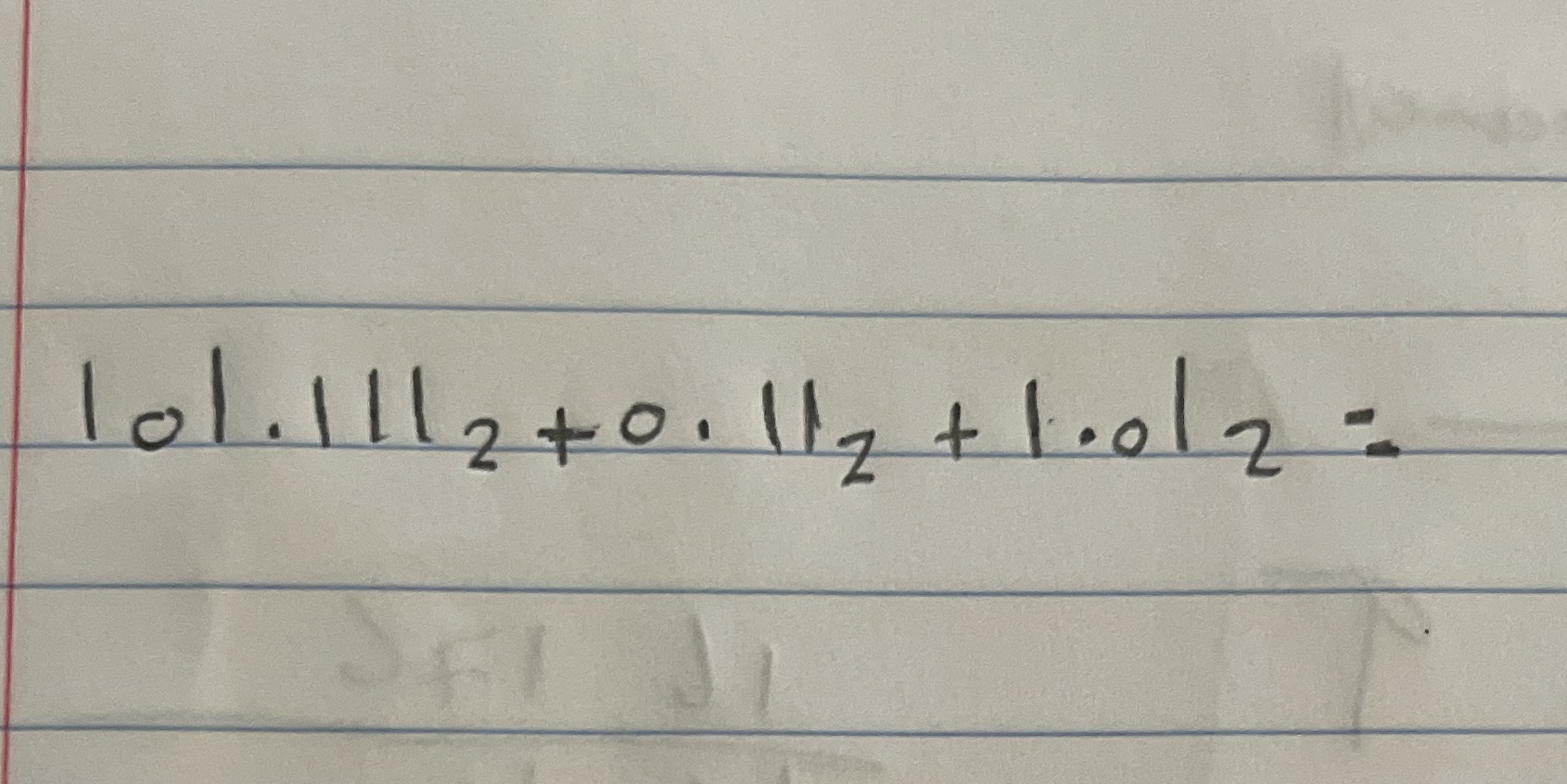 I need to Preform the calculation please \f
