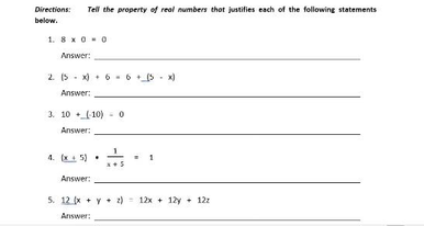 Direction: Answer the following questions in