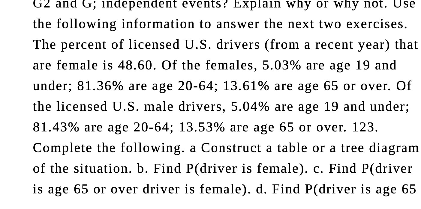 U2 and 5; independent events! thlEllIl way or Why