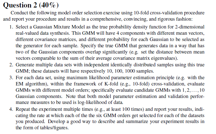 Comprehensive code, thorough maths with