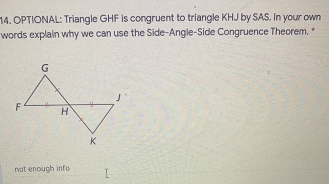 How would i explain? :) 14. OPTIONAL: Triangle