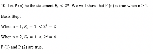 I am confused about strong induction about the