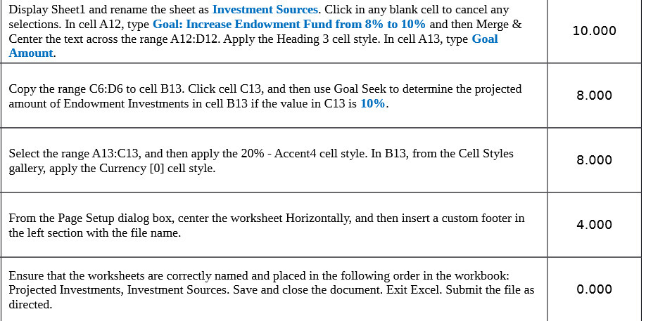 Display Sheetl and rename the sheet as Investment