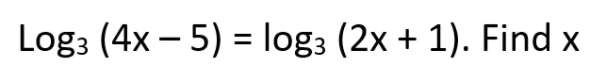 1. \f\fFind the value of x in the following