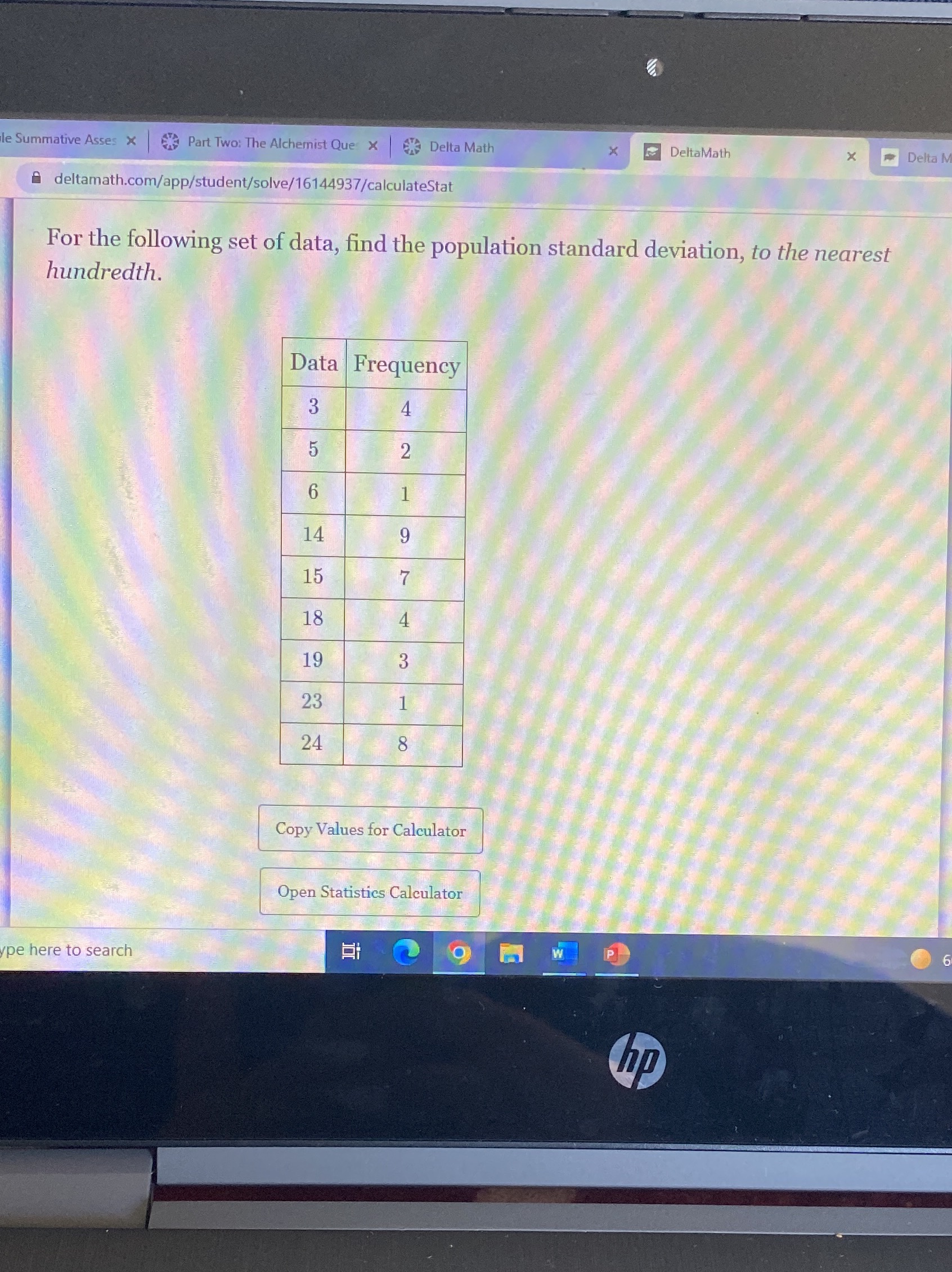 le Summative Asses x Part Two: The Alchemist Que