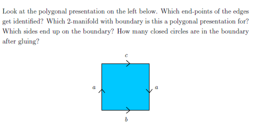 see the attachment Look at the polygonal