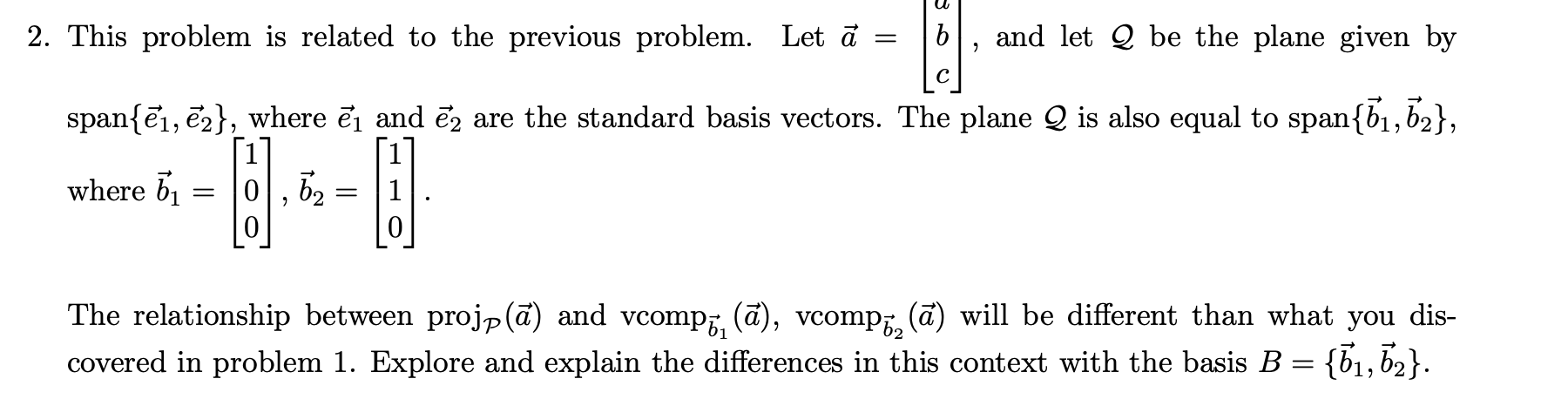 question 2 only 2. This problem is related to the