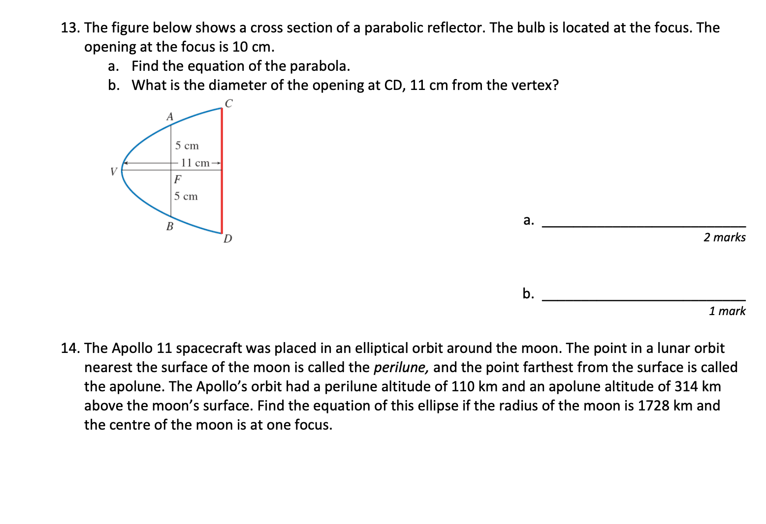 Hello this is for foundations of math 12, need