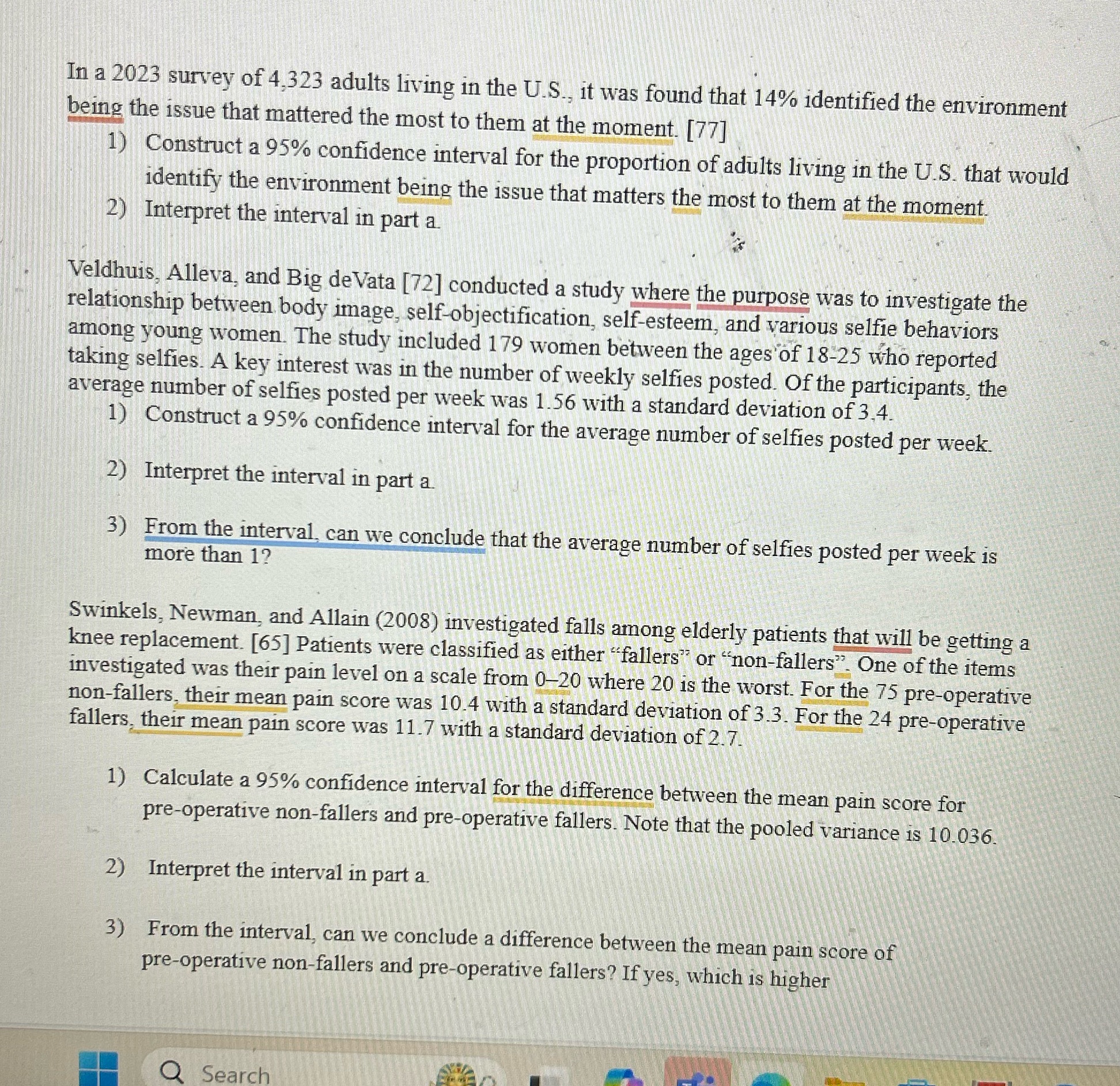 Please provide full equations and explanations.