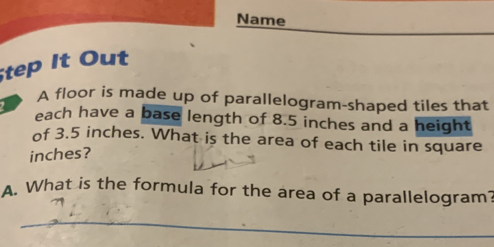 Give me all info I turn it in tomorrow ? Name