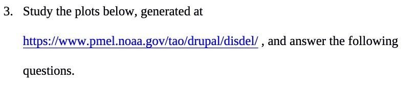 3. Study the plots below, generated at