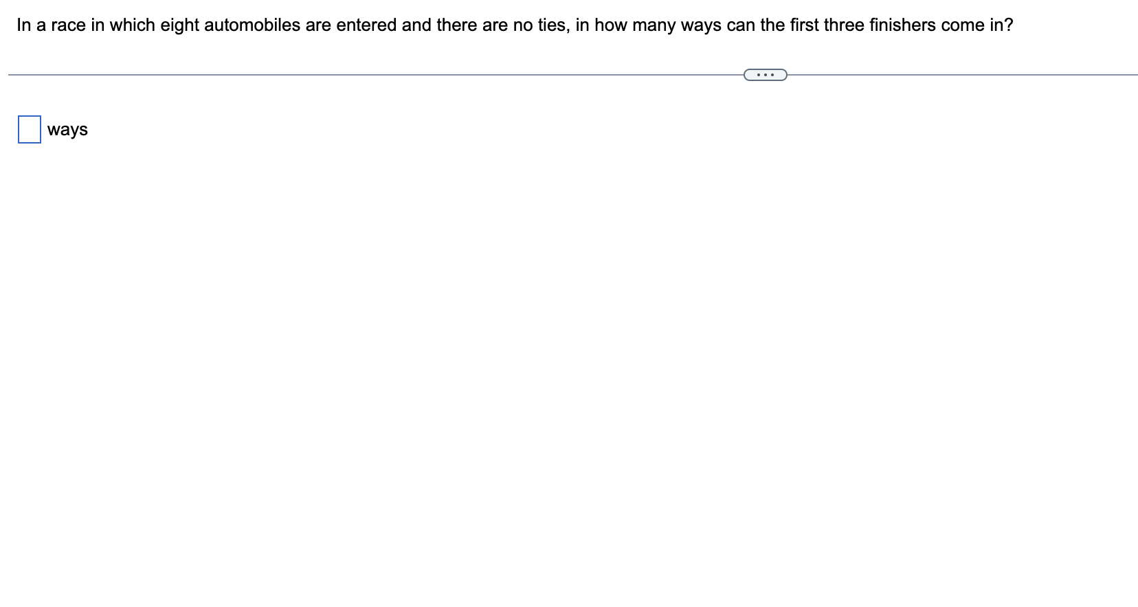 1. Evaluate the factorial expression. 34! 29! 34!