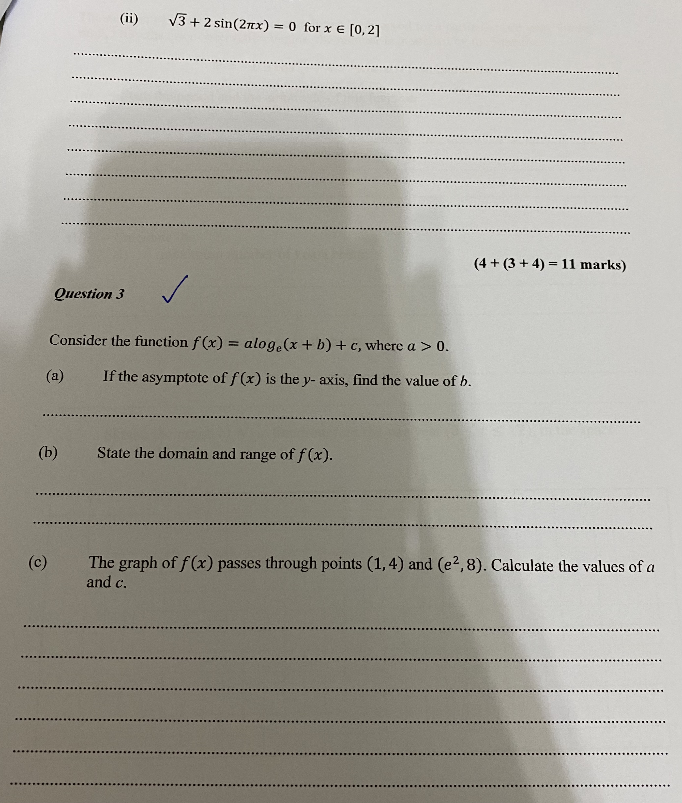 Using the world population formula, P =