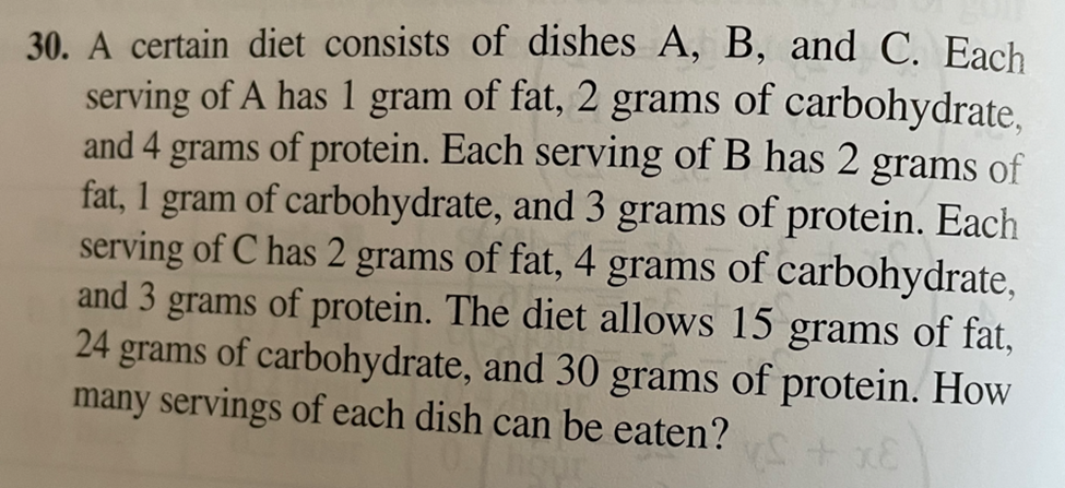 For Problems 21-30, solve each problem by setting