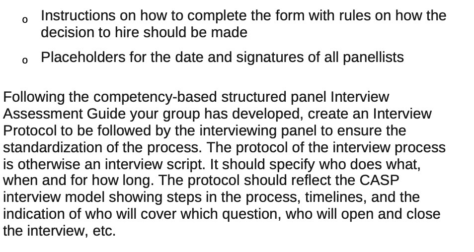 0 Instructions on how to complete the form with