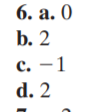 6. For the function f(x) in the graph below,