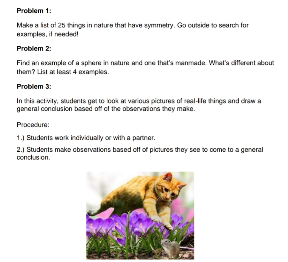 thank youuuu Problem 1: Make a list of 25 things